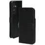 Mobiparts Classic Wallet Samsung Galaxy S23 FE Hülle Klapphülle Geldbörse - Schwarz