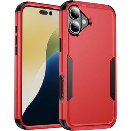 Mobigear Ultra Tough iPhone 17 Hülle Hardcase Backcover Stoßfest - Rot
