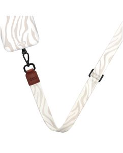 MIO Lanyard Universal-Handykette einstellbar - Sandy Zebra