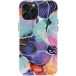 MIO iPhone 15 Pro Max MagSafe Hülle Hardcase Backcover - Flowers