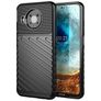 Mobigear Groove Nokia X10 TPU (flexibel) Backcover - Schwarz