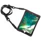Mobigear SureGrip XGuard iPad 6 (2018) Stoßfeste Hardcase Hülle + Stifthalter + Schulterträger + Ständer - Schwarz