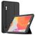Mobigear Tri-Fold Folio iPad 8 (2020) Hülle Klapphülle + Stifthalter - Schwarz