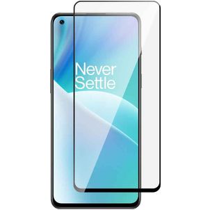 Mobigear Premium OnePlus Nord 2T 5G Panzerglas Gehärtetes Glas Displayschutz - Hüllenfreundlich - Schwarz