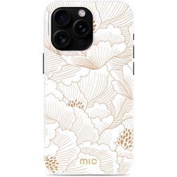 MIO iPhone 16 Pro Max MagSafe Hülle Hardcase Backcover - White Roses