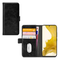 Mobilize Elite Gelly Samsung Galaxy S22 Plus Hülle Klapphülle Geldbörse - Schwarz
