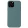 Mobigear Rubber Touch iPhone 13 Mini Silikon Hülle Backcover - Pine Green
