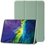 Mobigear Tri-Fold Gel iPad 11 (2025) Hülle TPU,Kunstleder Klapphülle - Grün