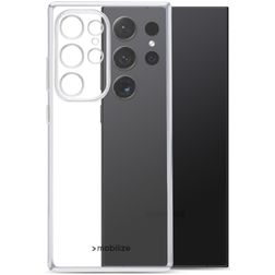 Mobilize Gelly Durchsichtig Samsung Galaxy S24 Ultra Hülle Flexibles TPU Backcover - Transparent