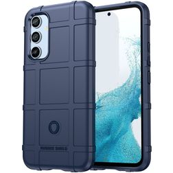 Mobigear Rugged Shield Samsung Galaxy A54 TPU (flexibel) Backcover Shockproof - Blau