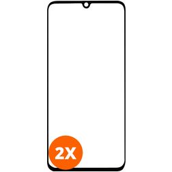 Mobigear Premium Motorola One Zoom Panzerglas Gehärtetes Glas Displayschutz - Hüllenfreundlich - Schwarz (2er Pack)
