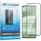 Mobigear Premium Realme GT2 Pro Panzerglas Gehärtetes Glas Displayschutz - Hüllenfreundlich - Schwarz