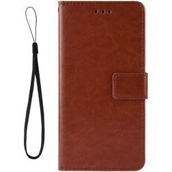Mobigear Wallet Samsung Galaxy A70 Hülle Klapphülle Geldbörse - Braun