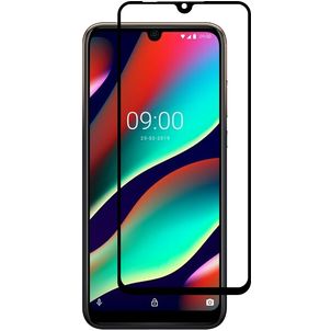 Mobigear Premium Wiko View 3 Pro Panzerglas Gehärtetes Glas Displayschutz - Hüllenfreundlich - Schwarz
