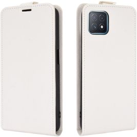 Mobigear OPPO A73 5G Hülle Flipcase - Weiß