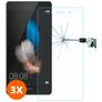 Mobigear Huawei P8 Lite (2016) Panzerglas Gehärtetes Glas Displayschutz - Hüllenfreundlich (3er Pack)
