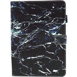 Mobigear Marble iPad 5 (2017) Hülle Klapphülle - Schwarz