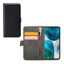 Mobilize Classic Gelly Wallet Motorola Moto G52 Hülle Klapphülle Geldbörse - Schwarz
