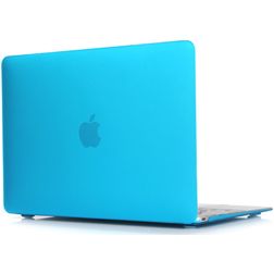 Mobigear Matte MacBook 12 Zoll (2015-2017) Hardcase Hülle MacBook Case - Blau - Model A1534