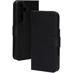 Mobiparts Classic Wallet Samsung Galaxy S25 MagSafe Hülle Klapphülle - Schwarz