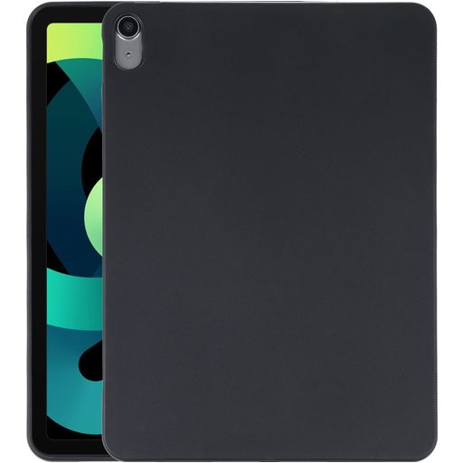 Mobigear Basics Dünne iPad Air 4 (2020) Hülle Flexibles TPU Backcover - Schwarz