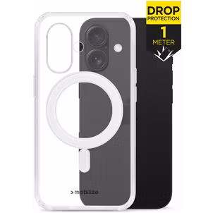 Mobilize Naked Protection Durchsichtig iPhone 16 MagSafe Hülle Hardcase Backcover Stoßfest - Transparent