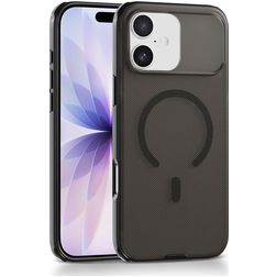 Mobigear Shockproof Grip iPhone 17 MagSafe Hülle Hardcase Backcover - Schwarz