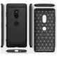 Mobigear Brushed Slim Sony Xperia XZ3 Hülle Flexibles TPU Backcover - Marineblau