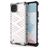 Mobigear Honeycomb Realme C21 Hülle Hardcase Backcover Stoßfest - Weiß
