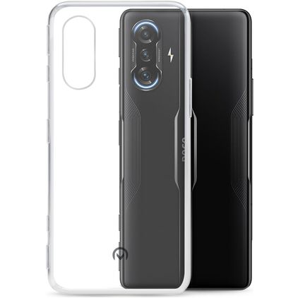 Mobilize Gelly Transparent POCO F3 GT TPU (flexibel) Backcover - Transparent