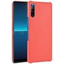 Mobigear Croco Sony Xperia L4 Hülle Hardcase Backcover - Rot