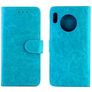 Mobigear Wallet Huawei Mate 30 Hülle Klapphülle Geldbörse - Blau