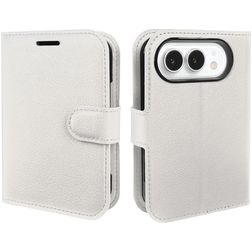 Mobigear Classic iPhone Duo Klapphülle Portemonnaie - Weiß