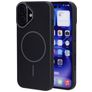 Mobiparts Slim Line iPhone 16 MagSafe Hülle Hardcase Backcover - Onyx Black