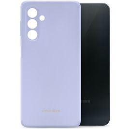 Mobilize Rubber Gelly Samsung Galaxy A24 Hülle Flexibles TPU Backcover - Pastel Purple