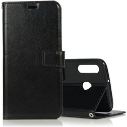 Mobigear Wallet Samsung Galaxy A40 Hülle Klapphülle Geldbörse - Schwarz