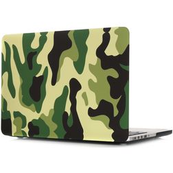 Mobigear Design MacBook Pro 13 Zoll (2012-2015) Hardshell Hülle Laptop Cover MacBook Case - Jungle Camauflage - Modell A1425 / A1502