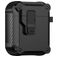 Mobigear Armor Clip Apple AirPods 1 Hardcase Hülle - Schwarz