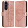 Mobigear Butterfly Samsung Galaxy S26 FE Hülle Klapphülle Geldbörse - Roségold