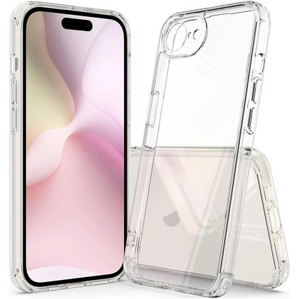 Mobigear Crystal Durchsichtig iPhone 16e Hülle Hardcase Backcover - Transparent