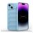 Mobigear Bumpy iPhone 15 Plus Hülle Flexibles TPU Backcover - Blau