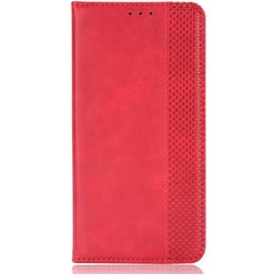 Mobigear Sensation HONOR X7 Hülle Klapphülle Geldbörse - Rot