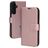 Mobiparts Classic Wallet Samsung Galaxy A55 Klapphülle Portemonnaie - Pink