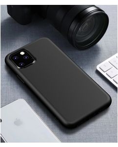 Mobigear Bio iPhone 11 Hülle Umweltfreundliches Backcover - Schwarz