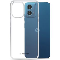 Mobilize Gelly Durchsichtig Motorola Moto G34 Hülle Flexibles TPU Backcover - Transparent