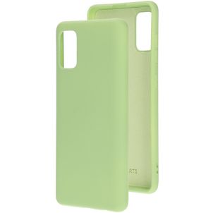 Mobiparts Samsung Galaxy A41 Silikon Hülle Backcover - Pistache Green