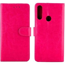 Mobigear Wallet OPPO A31 Hülle Klapphülle Geldbörse - Pink