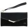 Mobilize Gelly Velvet iPhone XS Hülle Abnehmbare 2in1 Clutch - Deep Black