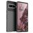 Mobigear Groove Google Pixel 7 Pro Hülle Flexibles TPU Backcover - Schwarz