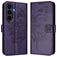 Mobigear Butterfly Samsung Galaxy S26 FE Hülle Klapphülle Geldbörse - Lila